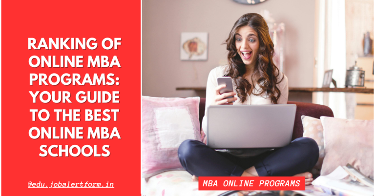 Ranking of Online MBA Programs
