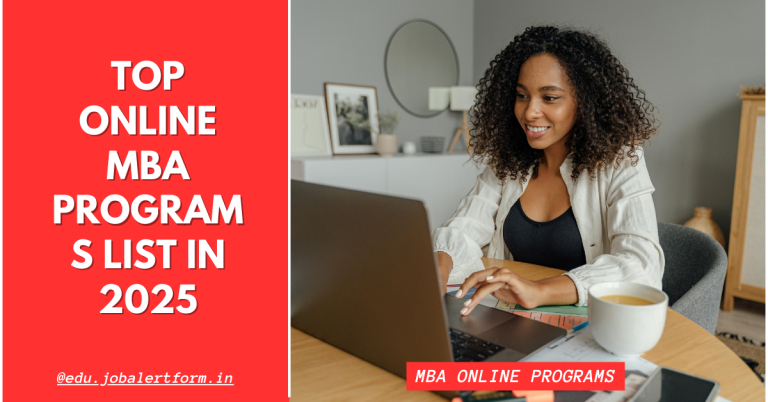 online MBA programs List