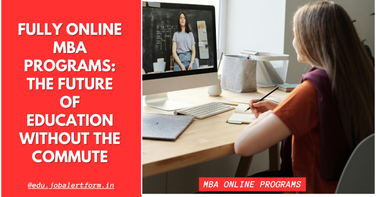 Fully Online MBA Programs
