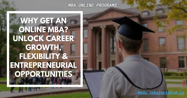 Why Get an Online MBA